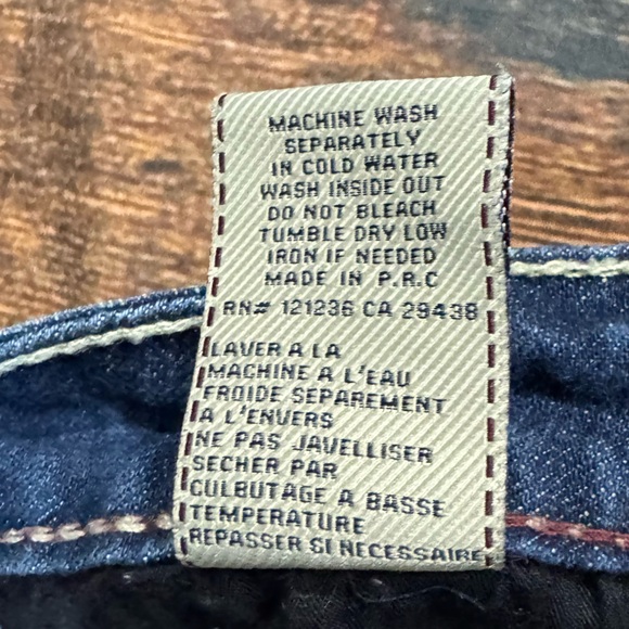 CULT OF INDIVIDUALITY Bohemi Boot Cut Jean in Dark Wash 27 - Picture 8 of 8